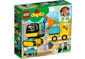 LEGO DUPLO Camion si excavator pe senile 10931, 20 piese