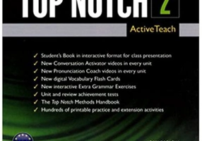 Top Notch 3e Level 2 Teachers’ ActiveTeach Software - Joan Saslow