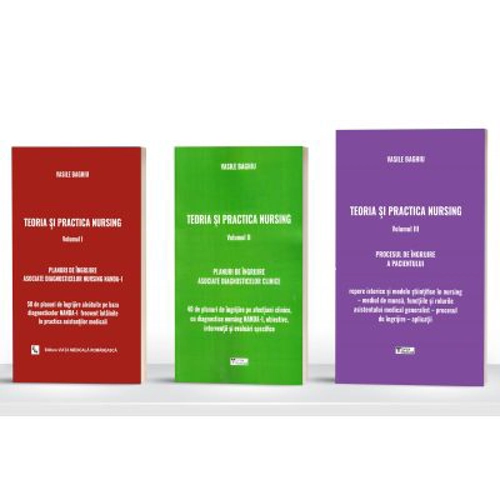 Pachet Teoria si practica nursing. Volumele 1, 2 si 3