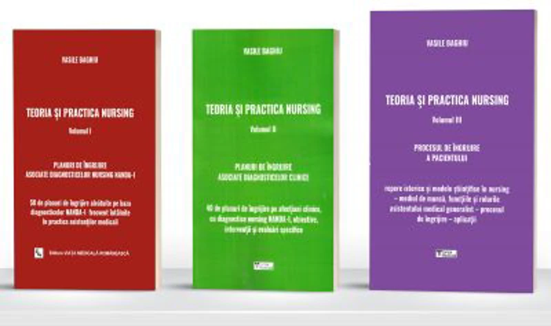 Pachet Teoria si practica nursing. Volumele 1, 2 si 3