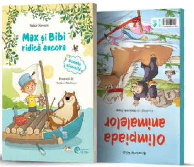 Max si Bibi ridica ancora. Olimpiada animalelor - Salah Naoura, Henriette Wich