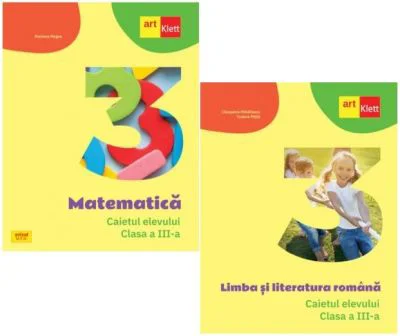 Pachet Caietul elevului clasa a 3-a. Limba si literatura romana si Matematica - Tudora Pitila, Mariana Mogos