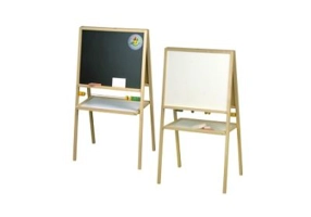 Tablita lemn, 2 fete, suport si accesorii