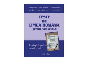Limba si literatura romana- teste pentru clasa a 8-a