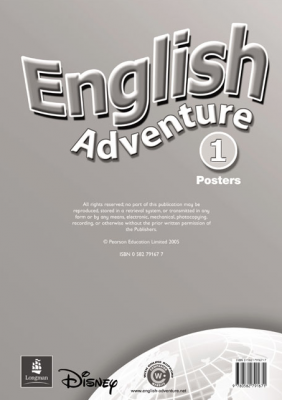 English Adventure Level 1 Posters - Anne Worrall