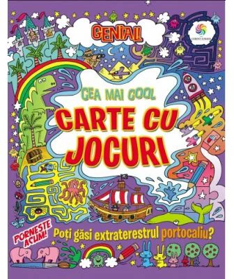 Genial! Cea mai cool carte cu jocuri. Editie ilustrata - Lisa Regan