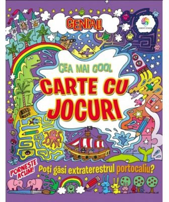 Genial! Cea mai cool carte cu jocuri. Editie ilustrata - Lisa Regan