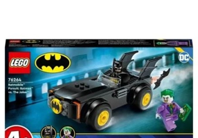 LEGO Super Heroes DC. Batman, Urmarire pe Batmobile. Batman contra Joker 76264, 54 piese