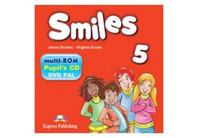 Curs limba engleza Smiles 5 Multi-rom - Jenny Dooley, Virginia Evans