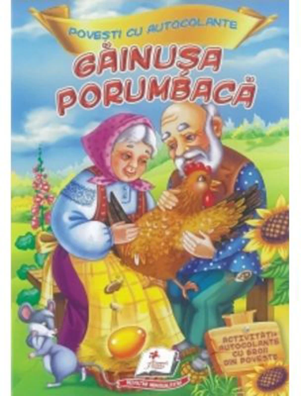 Gainusa porumbaca. Povesti cu autocolante