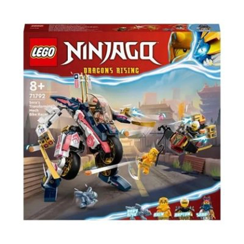 LEGO NINJAGO. Motocicleta de viteza robot transformator a Sorei 71792, 384 piese