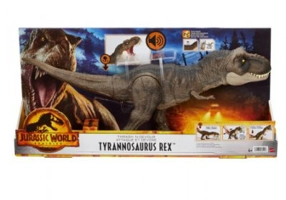 Dinozaur tyrannosaurus rex Jurassic World Thrash n'devour