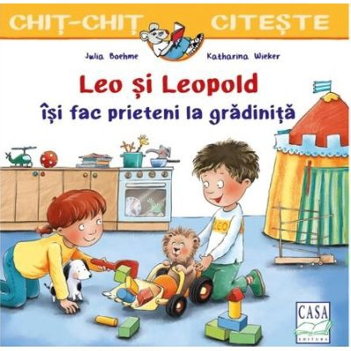 Leo si Leopold isi fac prieteni la gradinita - Julia Boehme