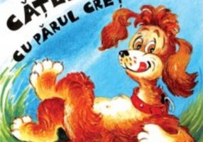 Catelus cu parul cret. Colectia Sa cresti mare!