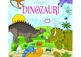 Lipeste dinozauri. 250 autocolante
