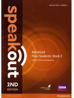 Speakout 2nd Edition AdvancedFlexi Students' Book 2 with MyEnglishLab Pack - J J Wilson
