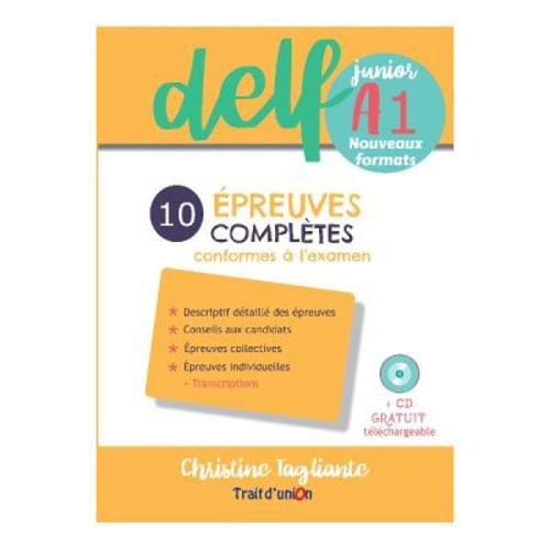 Nouveau DELF junior A1 10 épreuves complètes