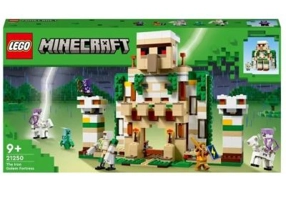 LEGO Minecraft. Fortareata Golemul de fier 21250, 868 piese