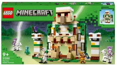 LEGO Minecraft. Fortareata Golemul de fier 21250, 868 piese