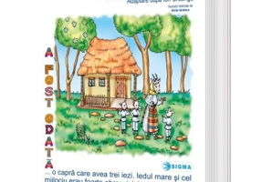 Capra cu trei iezi. Carte uriasa. Adaptare dupa Ion Creanga