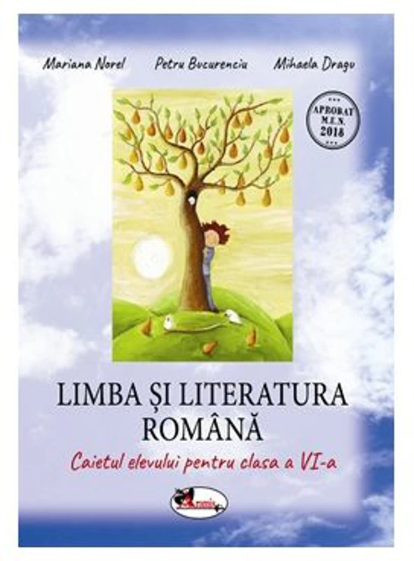 Limba si literatura romana, caietul elevului pentru clasa a 6-a