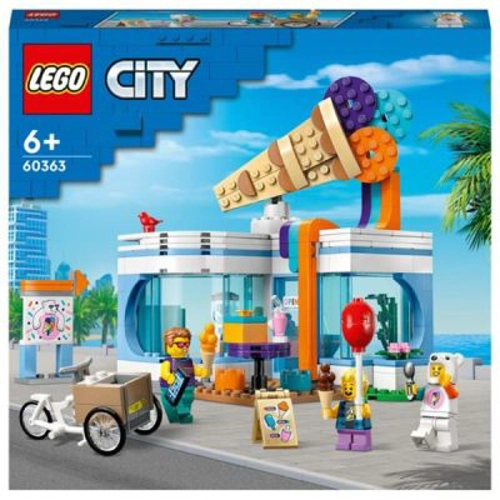 LEGO City. Magazin de inghetata 60363, 296 piese