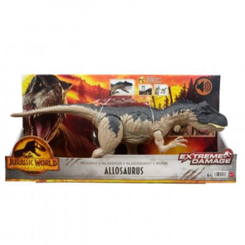 Dinozaur Allosaurus Jurassic World Dominion Extreme Damage