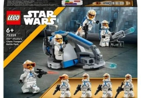 LEGO Star Wars. Pachet de lupta Clone Trooper al lui Ahsoka din Compania 332. 75359, 108 piese