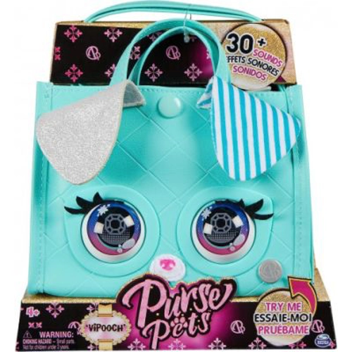 Purse Pets Gentuta Tote interactiva Vipooch, Spin Master