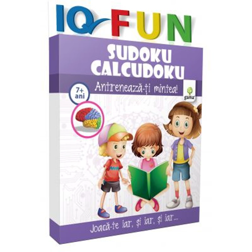IQ fun. Sudoku. Calcudoku. Antreneaza-ti mintea!