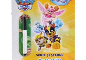 Patrula Catelusilor. Activitati superdistractive. Scrie si sterge