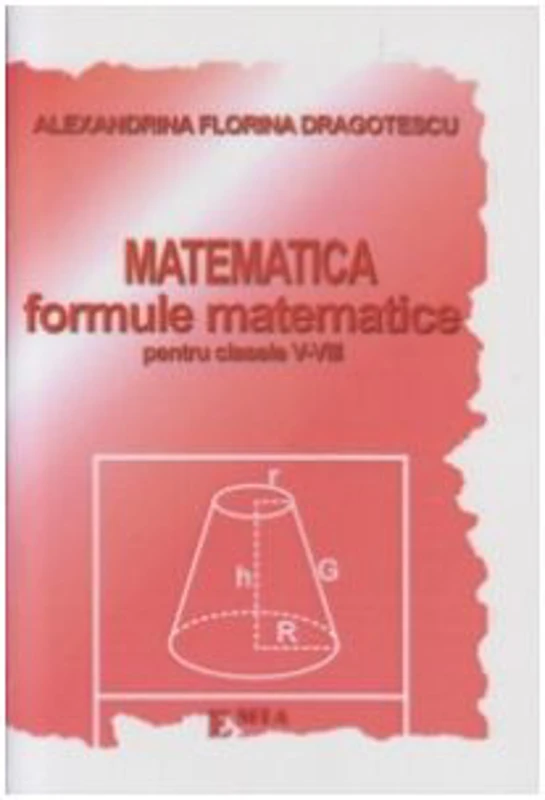 Formule Matematice pentru clasele 5-8
