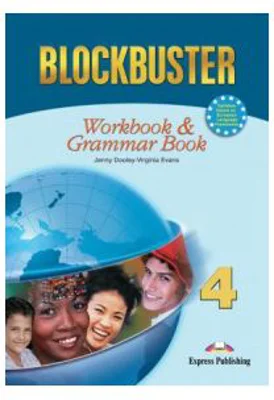 Blockbuster 4, Workbook with Grammar, Caiet pentru limba engleza - Jenny Dooley