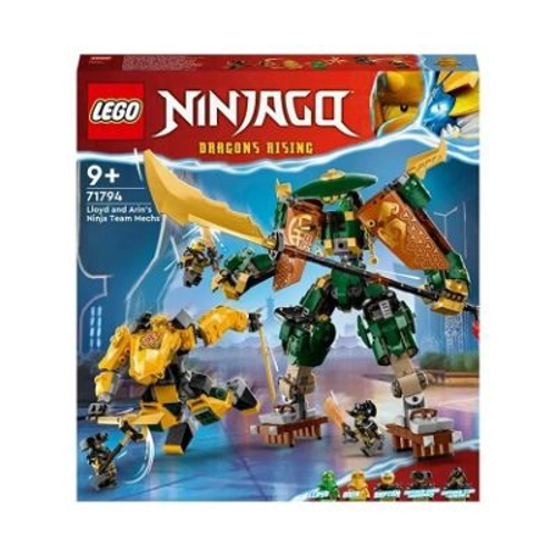 LEGO NINJAGO. Robotii lui Lloyd si Arin 71794, 764 piese