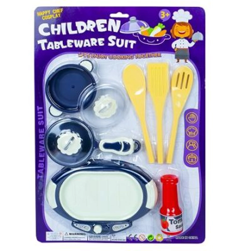 Ustensile bucatarie, pe blister, 9 piese