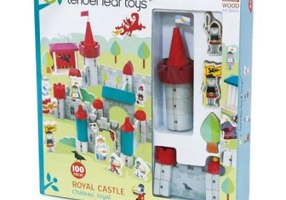 Castel regesc. Royal Castle, lemn premium, 100 piese