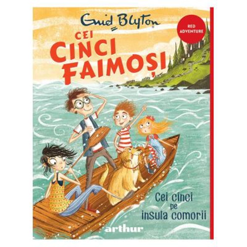 Cei cinci pe insula comorii. Seria Cei cinci faimosi Vol. 1 - Enid Blyton