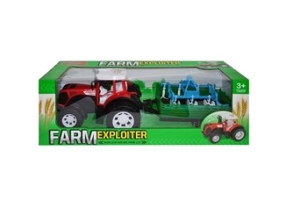 Tractor cu remorca si utilaj, 51 cm