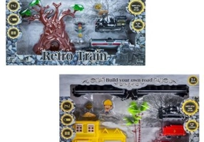 Trenulet cu baterii + gara