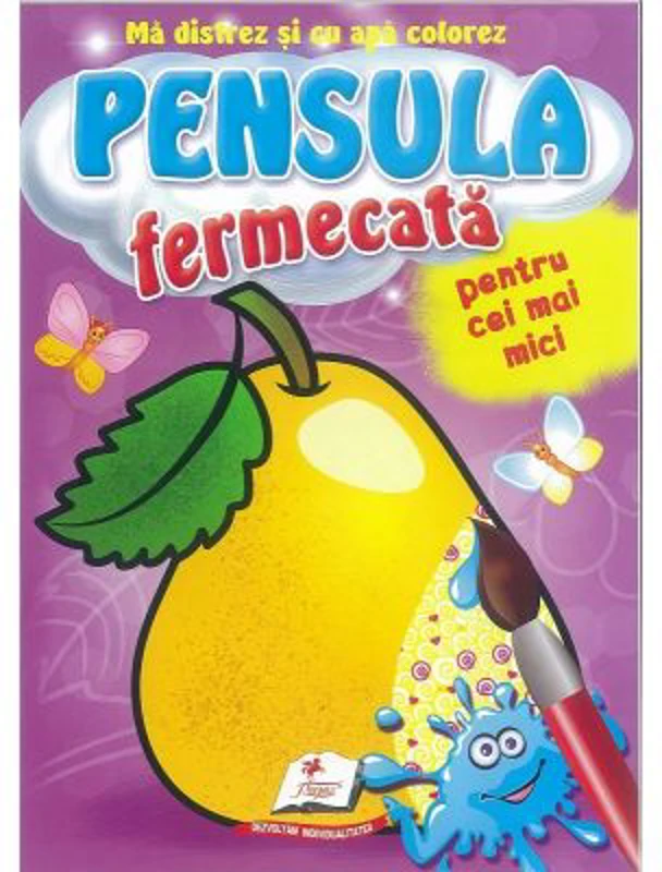 Para-Pensula fermecata pentru cei mici-Ma distrez si colorez cu apa