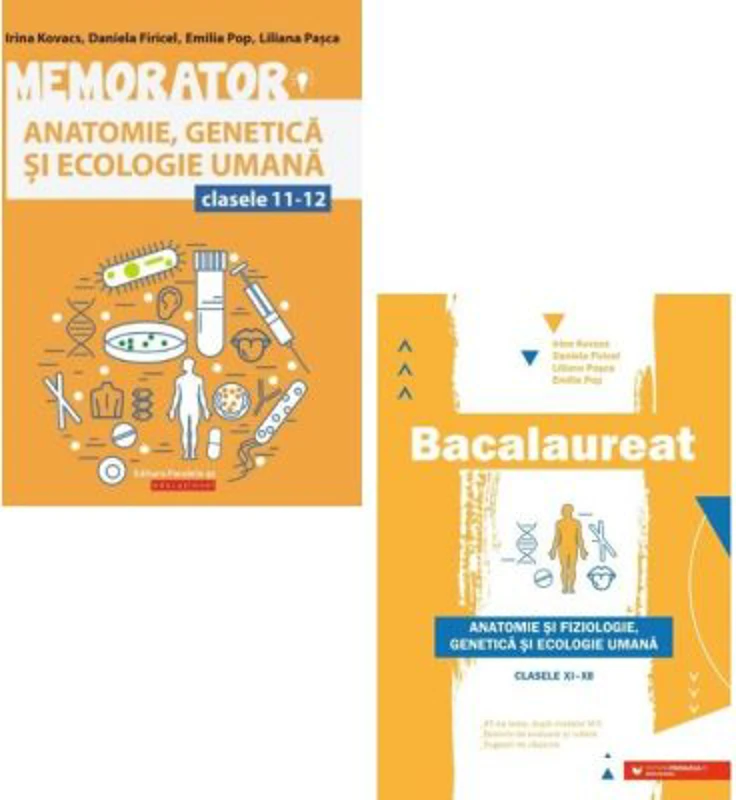 Pachet Bacalaureat Biologie. Anatomie clasele 11-12