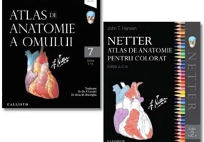 Pachet Netter Atlas de anatomie a omului si Atlas pentru colorat, Editia a 7-a - Frank H. Netter