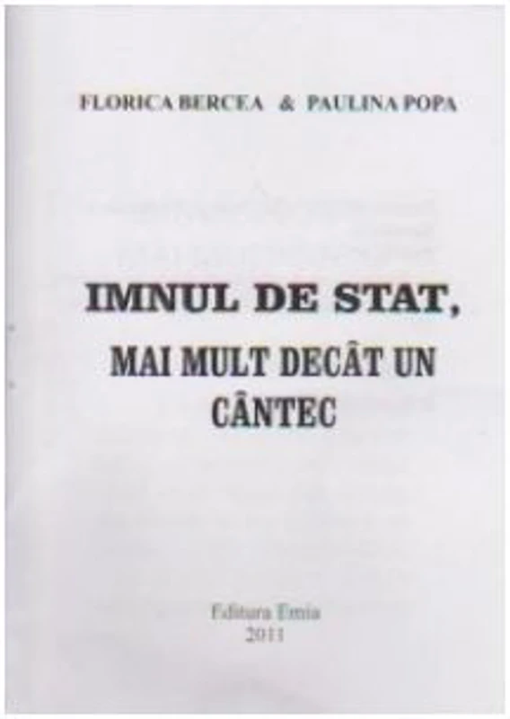 Imnul de stat al Romaniei. Mai mult decat un cantec