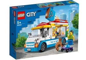 LEGO City, Furgoneta cu inghetata 60253, 200 de piese