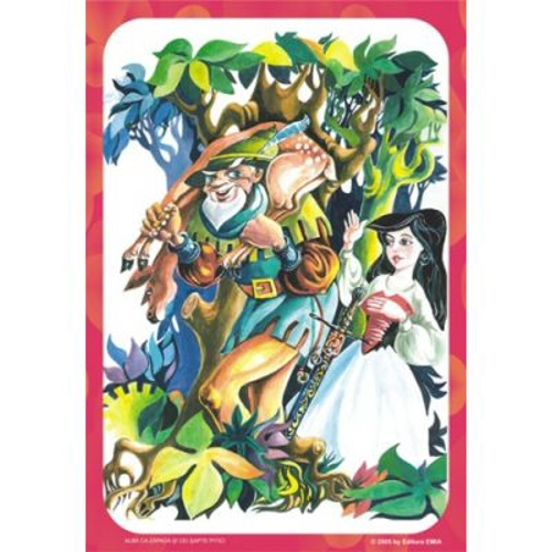 Povesti ilustrate. Alba ca Zapada, Motanul incaltat, planse