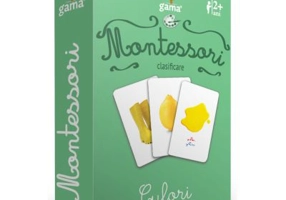Culori. Carti de joc Montessori clasificare