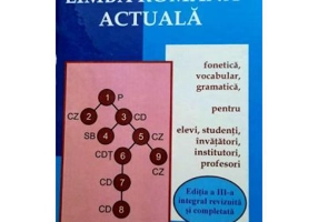 Limba Romana actuala. Noile reguli ortografice. Fonetica, vocabular, gramatica pentru elevi, studenti, invatatori, institutori, profesori. Editia a 3-