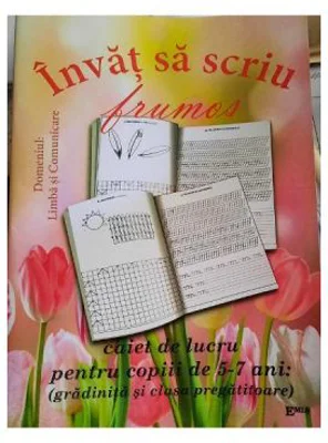 Invat sa scriu frumos 5-7 ani