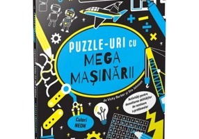 Puzzle-uri cu mega masinarii. Brain Booster - Vicky Barker