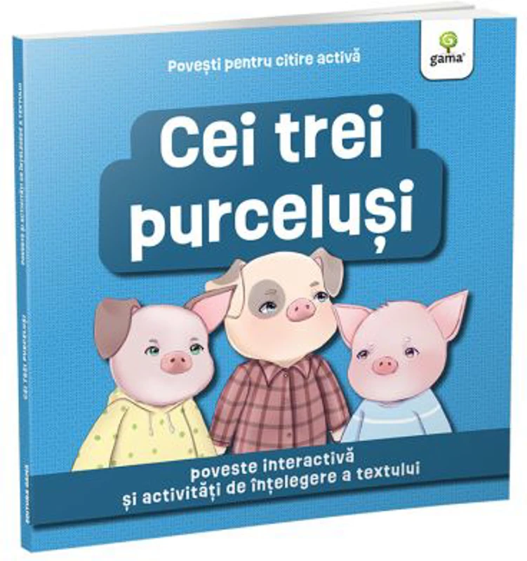 Povesti pentru citire activa. Cei trei purcelusi